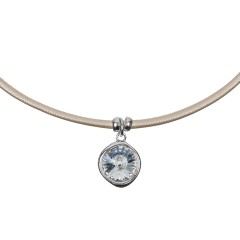 Колье Crystal B1902.M1 BW/S Fiore Luna