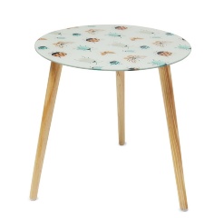 Столик приставной Bugs белый Balvi