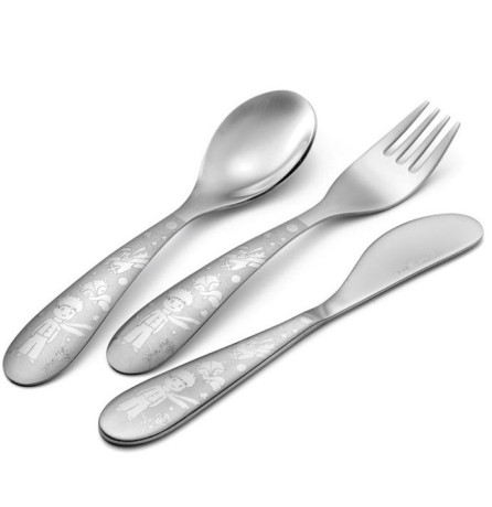 Набор детских столовых приборов МАЛЕНЬКИЙ ПРИНЦ, 3шт. EME