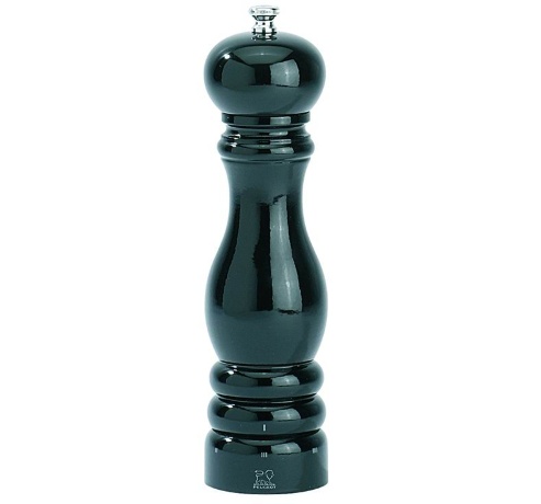 Мельница для соли Paris Peugeot, 22 см. чёрный лак