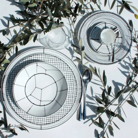 Тарелка обеденная, 27 см, FERRI Taitu