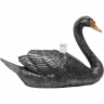 Копилка Swan, коллекция "Лебедь" 59*39*22, Полирезин, Черный