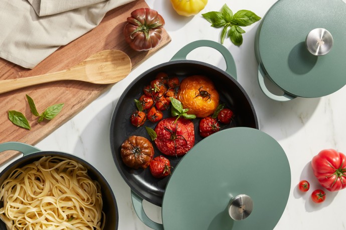 Кастрюля Agile, зелёная, 24 см, 4,2 л. Maxwell & Williams