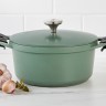 Кастрюля Agile, зелёная, 24 см, 4,2 л. Maxwell & Williams