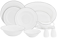 Обеденный сервиз Айвори, 6 персон, 27 предметов Emily