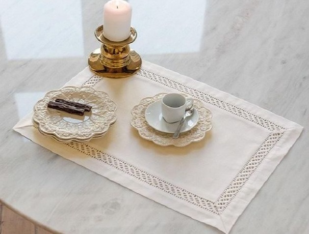 Декоративная салфетка "HOLIDAY", 35х50 см, экрю, BOVI