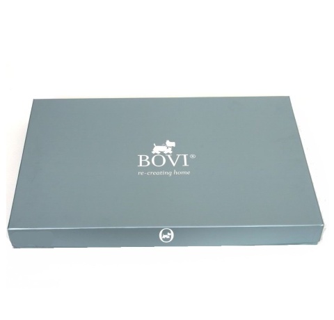 Комплект постельного белья "HOTEL LUX", сатин, 200х220+240x260+2(50х70) см. экрю/терракотовый, BOVI