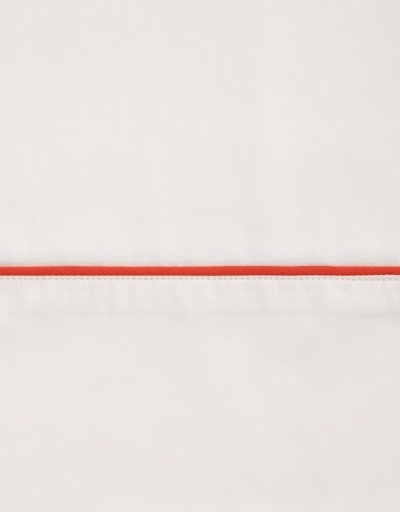 Комплект постельного белья "HOTEL LUX", сатин, 200х220+240x260+2(50х70) см. экрю/терракотовый, BOVI