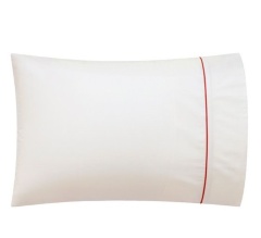 Комплект постельного белья "HOTEL LUX", сатин, 200х220+240x260+2(50х70) см. экрю/терракотовый, BOVI