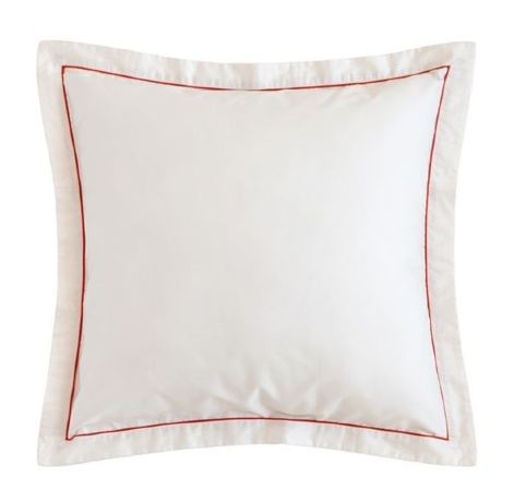 Комплект постельного белья "HOTEL LUX", сатин, 200х220+240x260+2(50х70) см. экрю/терракотовый, BOVI