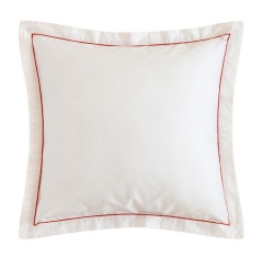 Комплект постельного белья "HOTEL LUX", сатин, 200х220+240x260+2(50х70) см. экрю/терракотовый, BOVI