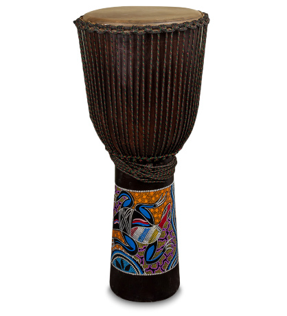 55-007-01 Барабан Джембе роспись 100 см