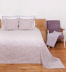 Покрывало "SPRING TIME", 220х240 см. лавандовый