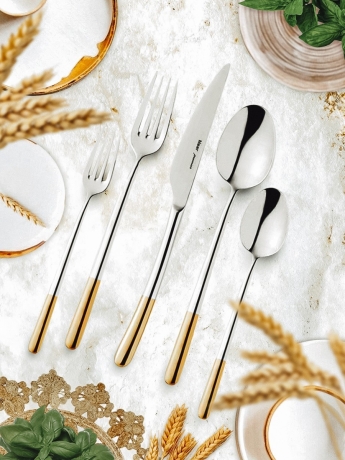 Набор столовых приборов, 30 шт. BAHAMA Gold 
