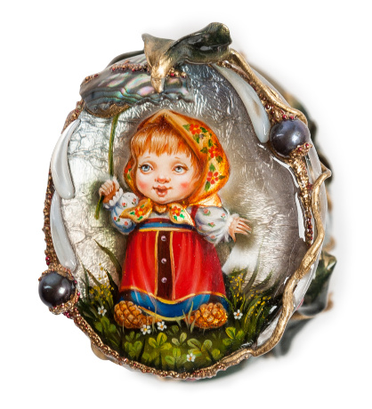 ШК-50/ 9 Шкатулка "Дождик" авт. Шеншины