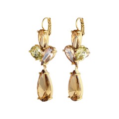 Серьги AMY SG GOLDEN Dyrberg Kern