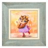 SZ-410 Панно керамическое "Моя принцесса" 10х10