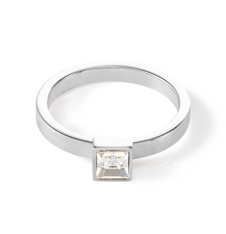 Кольцо Crystal-Silver 18 мм 0501/40-1817 56 Coeur de Lion