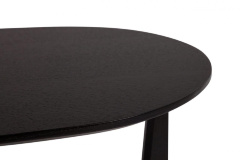 Журнальный столик черный фигурный 58 см Jimmy