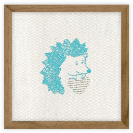 Декор для стен Fable, ёжик, Umbra