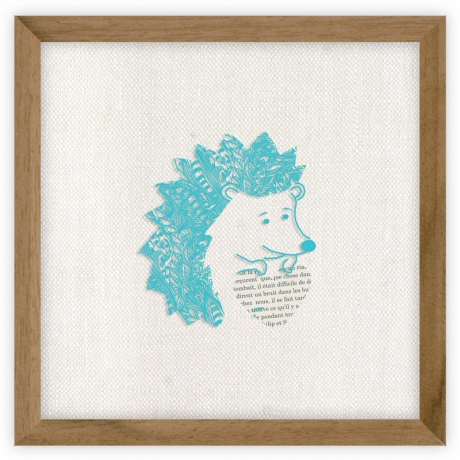 Декор для стен Fable, ёжик, Umbra