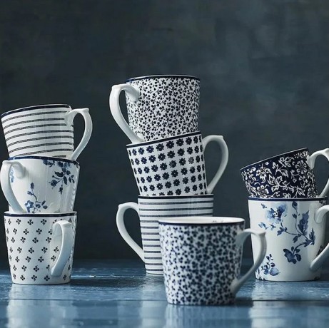 Подарочный набор "4 Кружки Assorted", 320 мл. Laura Ashley