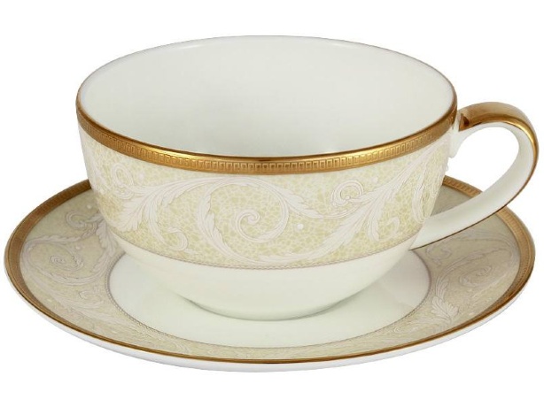 Чашка с блюдцем Ноктюрн Голд, 0.36 л. Narumi