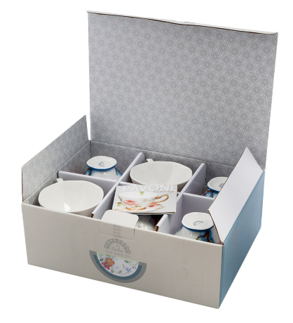 JS-03 Чайный набор на 6 перс. "Цветущая сакура" (Pavone)