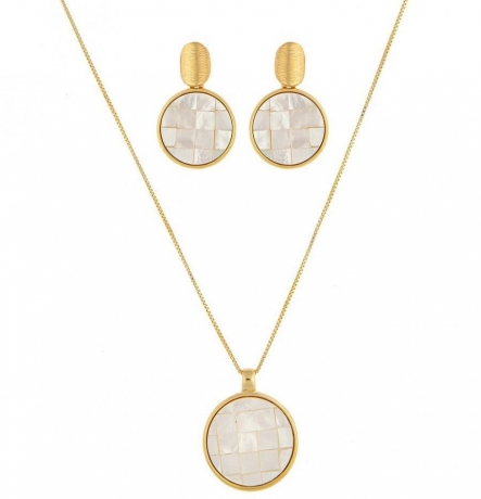 Комплект Mother Pearl Mosaic S2613.1 BW/G Possebon