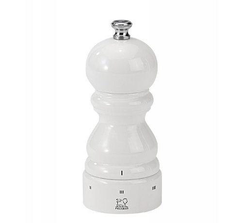 Мельница для перца Paris Peugeot, 12 см. белый лак
