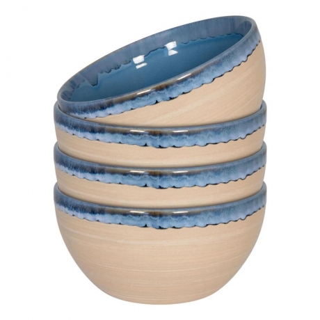 Набор из 4 мисок "Голубой песок" 604 мл. Waechtersbach