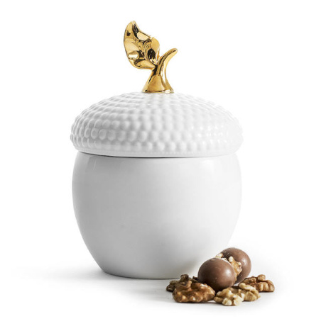 Конфетница "Жёлудь", 19,5x14 см. Winter SagaForm