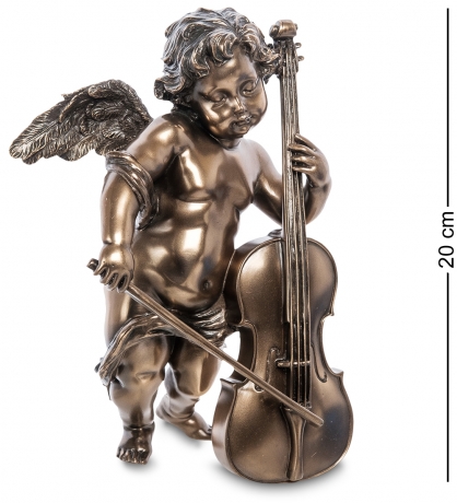 WS-976 Статуэтка "Херувим с виолончелью"