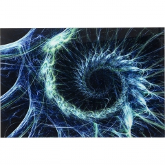 Картина Time, коллекция "Время" 150*100*4, Стекло, Полипропилен, Мультиколор