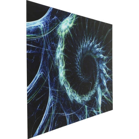 Картина Time, коллекция "Время" 150*100*4, Стекло, Полипропилен, Мультиколор