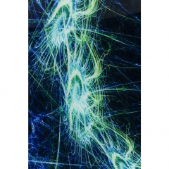 Картина Time, коллекция "Время" 150*100*4, Стекло, Полипропилен, Мультиколор