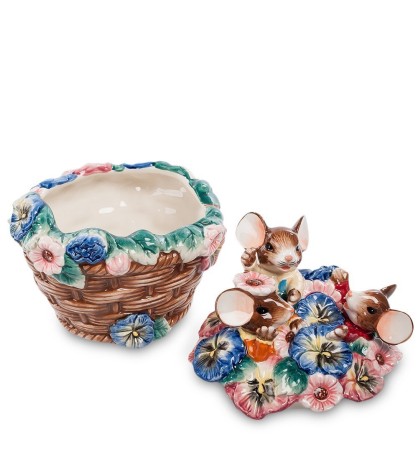 CMS-52/17 Шкатулка "Цветочный рай" (Pavone)