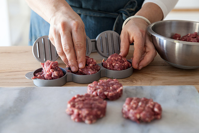 Мини-пресс для гамбургеров, 25x8,5x7 см. Home Made Kitchen Craft