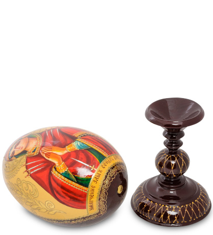 ИКО-31 Яйцо-икона "Умягчение Злых Сердец" Овечкина М. В.