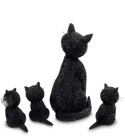 DUB 22 Статуэтка "Дружный ряд" (Cats in a row.Parastone)