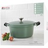 Кастрюля Agile, зелёная, 28 см, 6,3 л. Maxwell & Williams