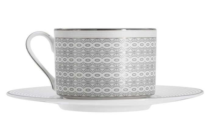 Чайный сервиз Сильвер, 6 персон, 21 предмет Emily