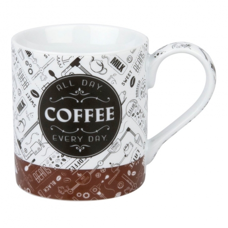 Кружка "Кофейные беседы", 330 мл. Koenitz