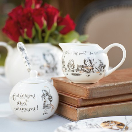 Набор сахарница и сливочник Алиса в Стране чудес V&A Kitchen Craft