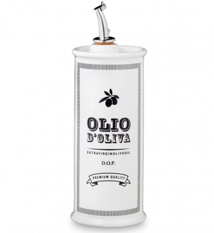 Бутылка для масла, 500 мл. Oliere Vintage, белый, Nuova Cer