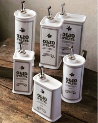 Бутылка для масла, 500 мл. Oliere Vintage, белый, Nuova Cer