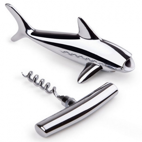 Открыватель+штопор Hammered, хром, Umbra