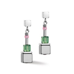 Пусеты Blue-Green-Lilac