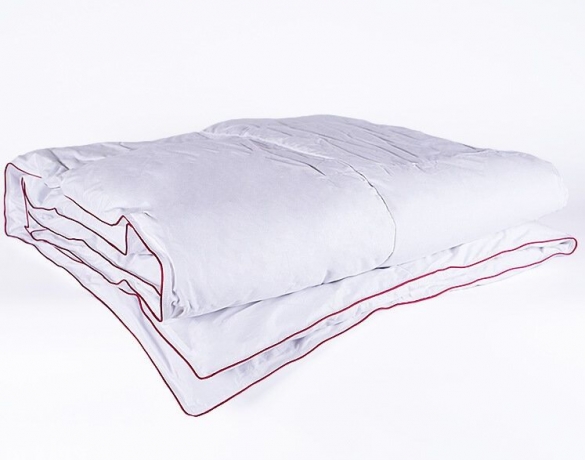 Одеяло теплое пуховое "Ружичка" 172х205, из твилла, технология кассетная, Natures