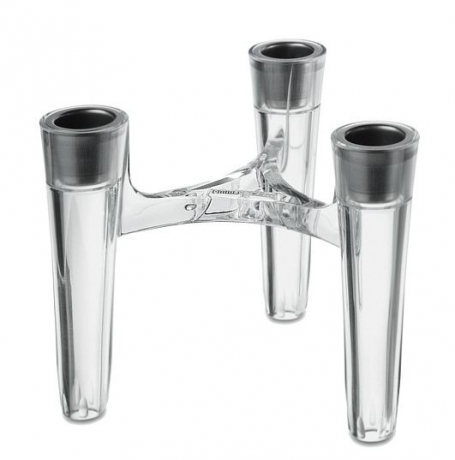 Подсвечник HOMMAGE Koziol, прозрачный
